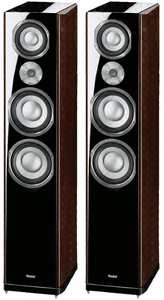 Magnat Quantum 1009, piano lacquer black/dark walnut