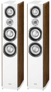 Magnat Quantum 1009, piano lacuer white/walnut